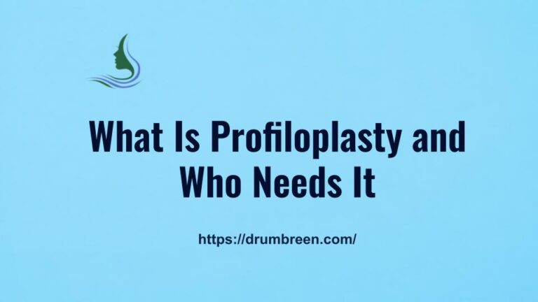 What Is Profiloplasty and Who Needs It