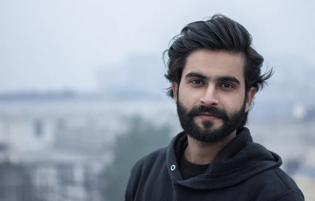 Man with a full beard, beard transplant in Islamabad