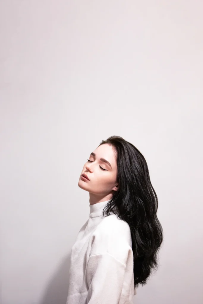 Calm woman portrait, labiaplasty in Islamabad