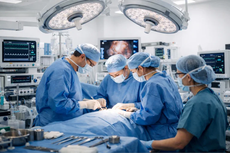 Reconstructive surgery in the operating theatre