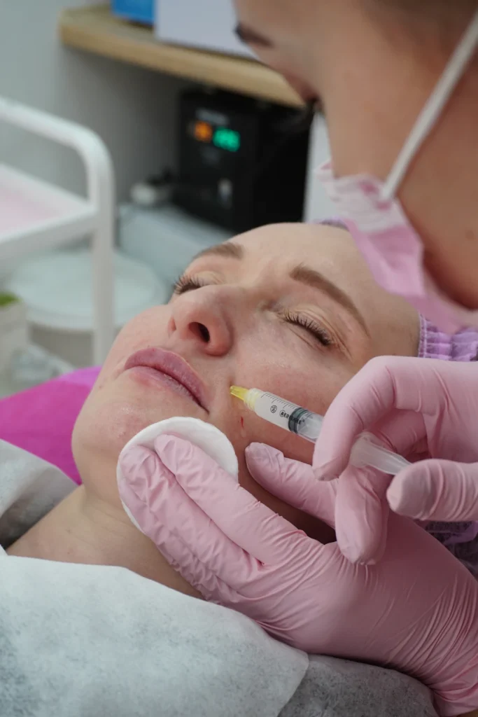 Skin booster injection in clinic, skin boosters in Islamabad