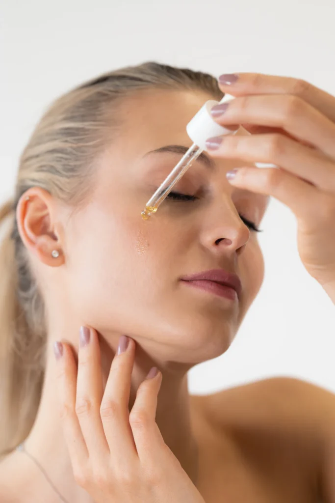 Serum applied to the face, skin brightening in Islamabad